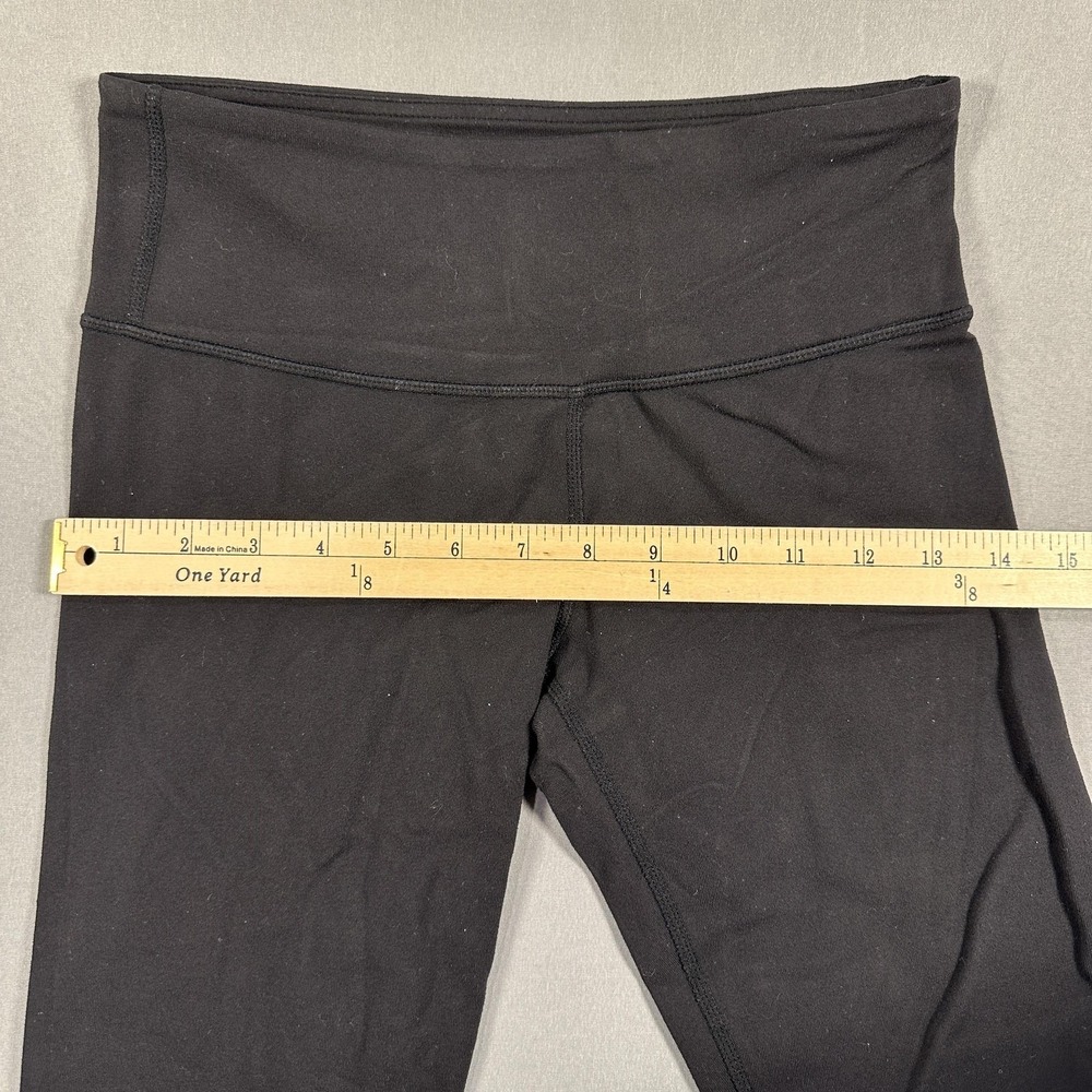 Lululemon Leggings Womens 4 Black High Rise Capri Yoga Athletic Stretch Gym - Picture 5 of 9